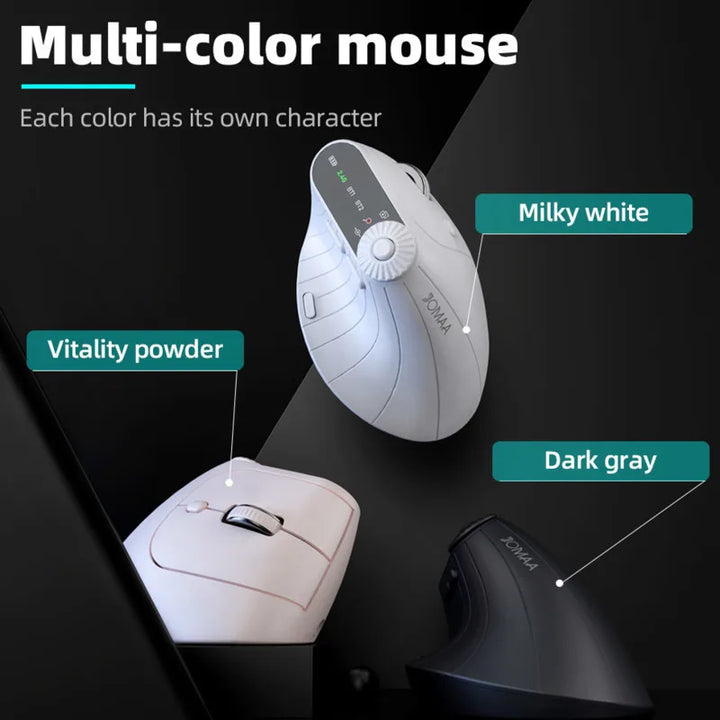 Vertical Mouse | Wireless Bluetooth 5.1 for Comfort & Productivity