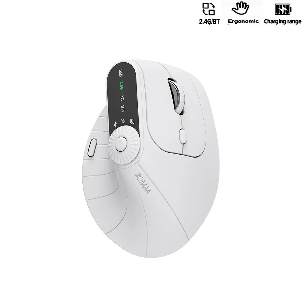 Vertical Mouse | Wireless Bluetooth 5.1 for Comfort & Productivity