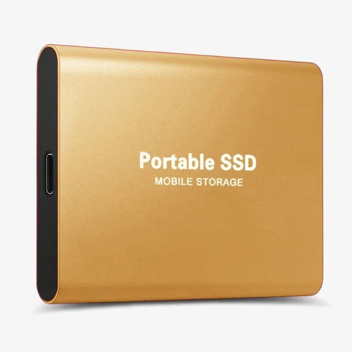 Compact Portable USB-C External SSD | Fast & Durable Storage Device