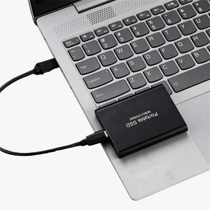 Compact Portable USB-C External SSD | Fast & Durable Storage Device