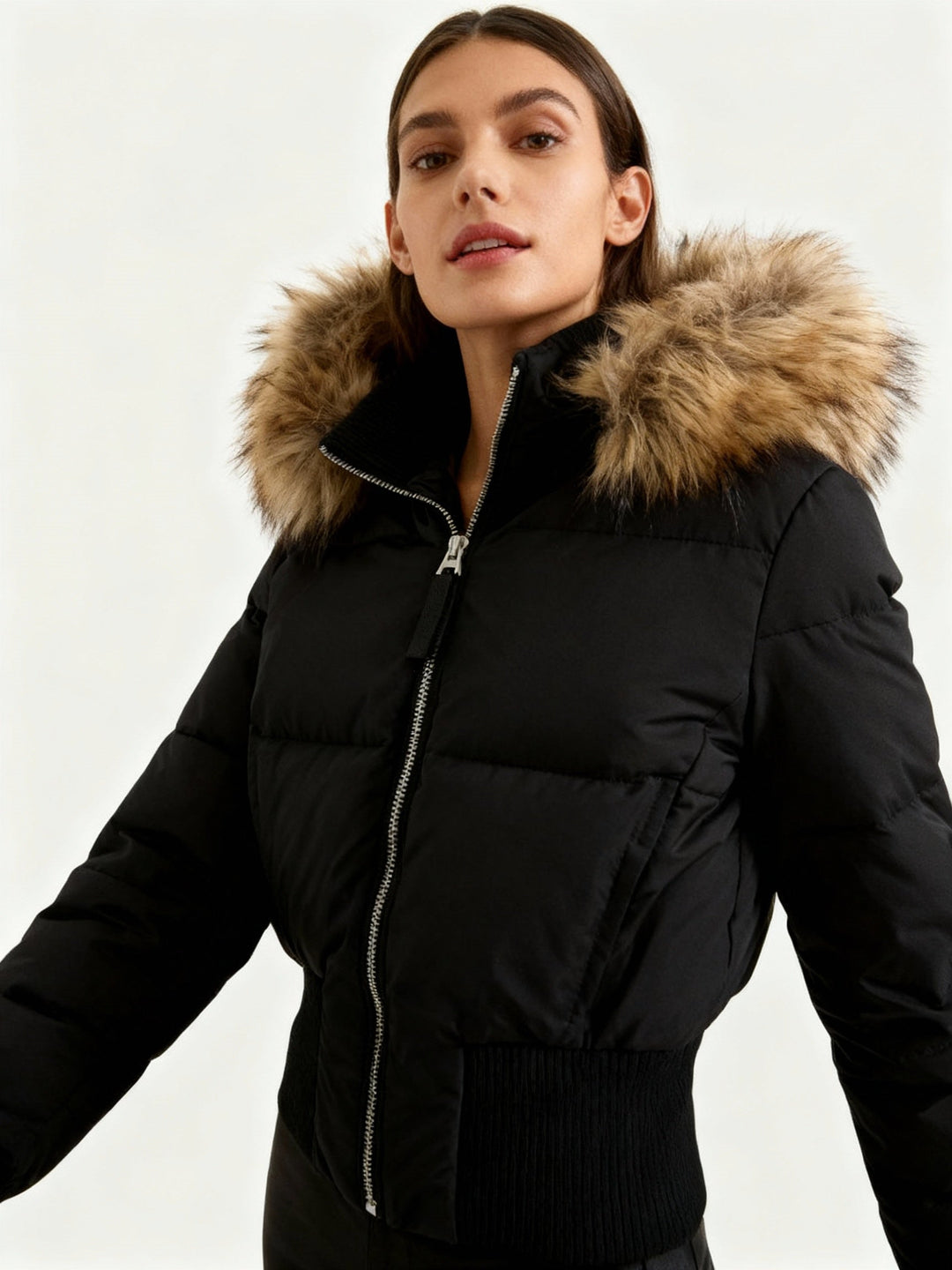 Women’s Padded Winter Jacket | Warm Hooded Coat