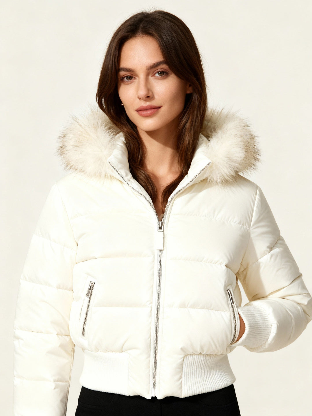 Women’s Padded Winter Jacket | Warm Hooded Coat