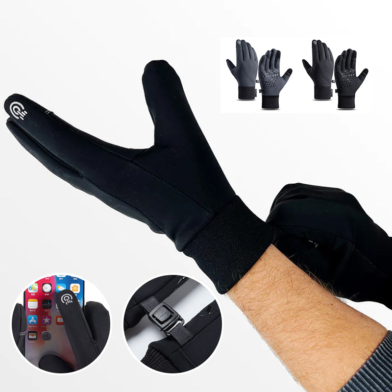 Wind & Waterproof Thermal Gloves | Winter Touchscreen Anti-Slip