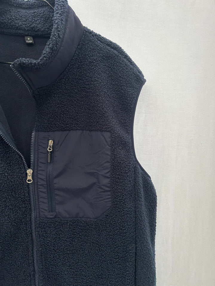 Everyday Polar Fleece Vest for Men | Cozy Layer Over Shirt or Hoodie