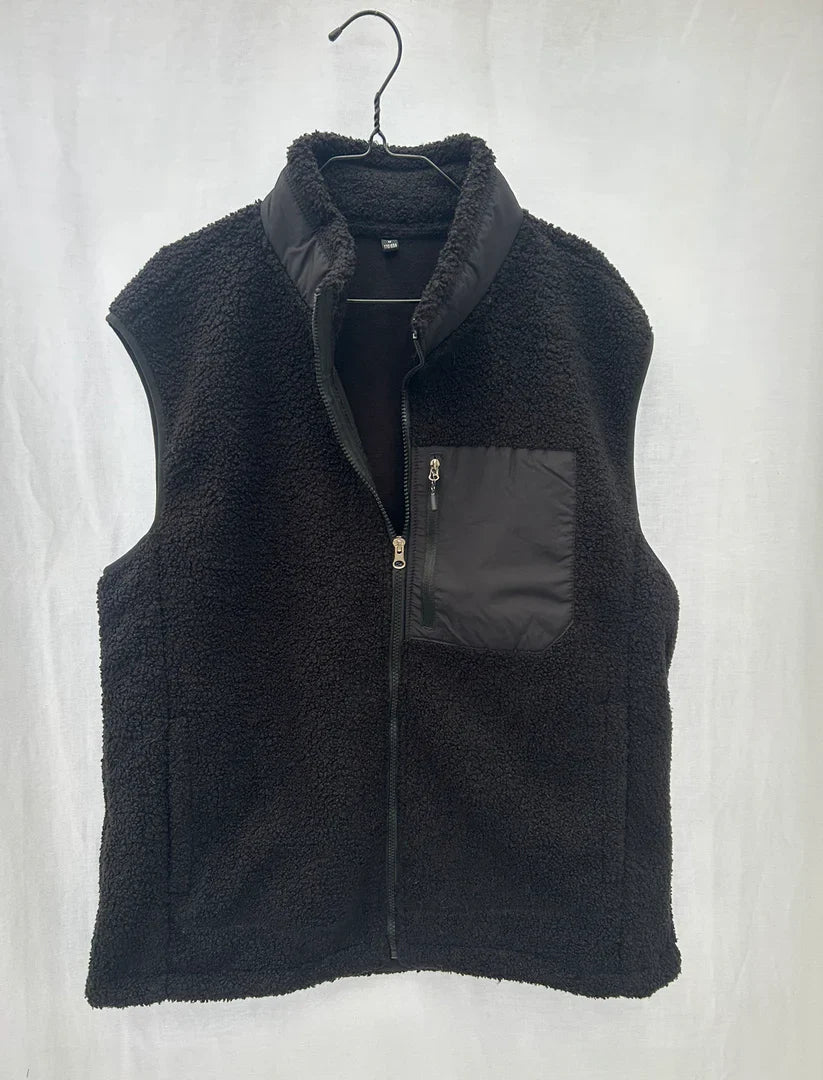 Everyday Polar Fleece Vest for Men | Cozy Layer Over Shirt or Hoodie