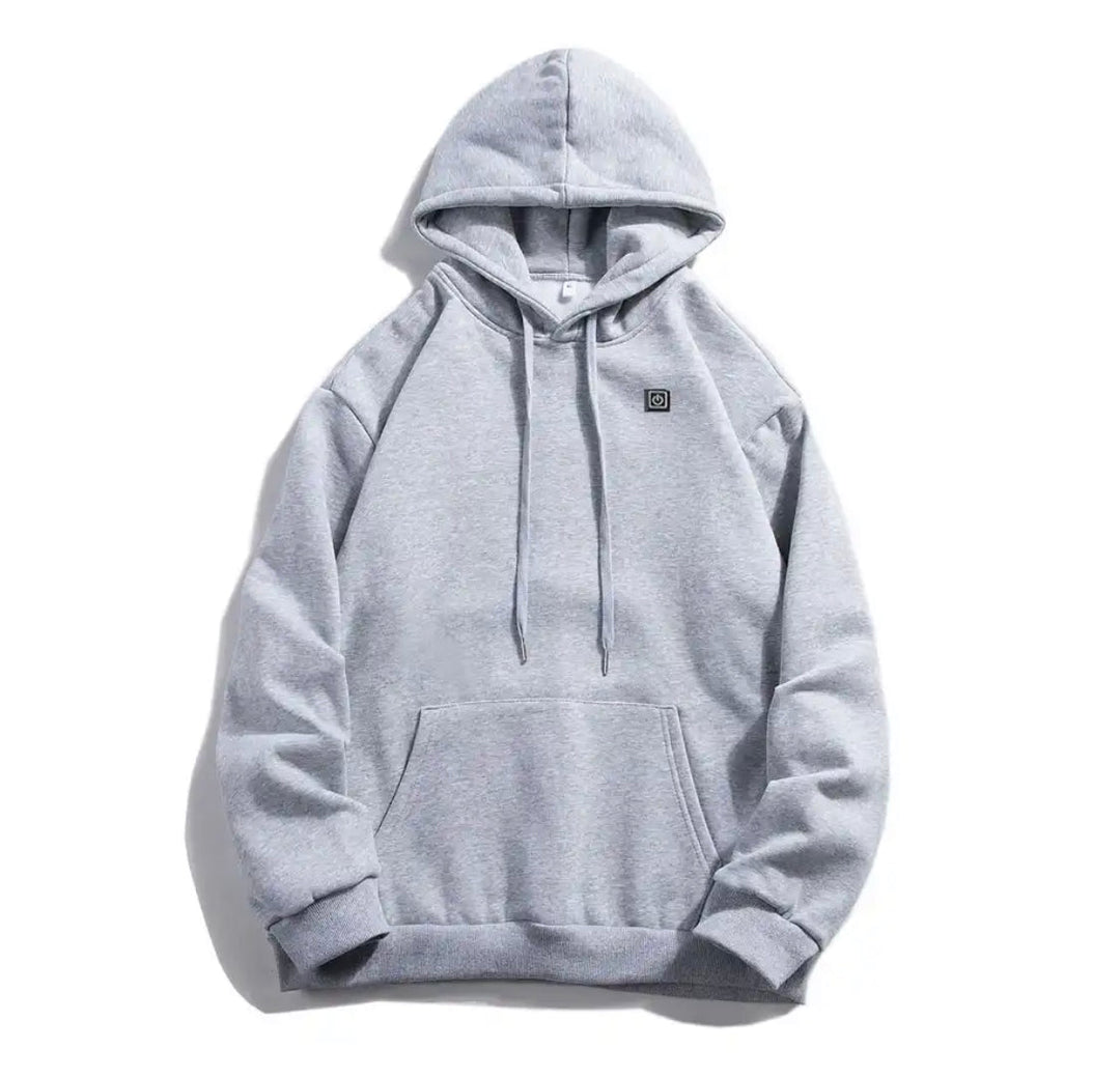 Heated Sweatshirt Hoodie | Winter Layer with Adjustable Heat