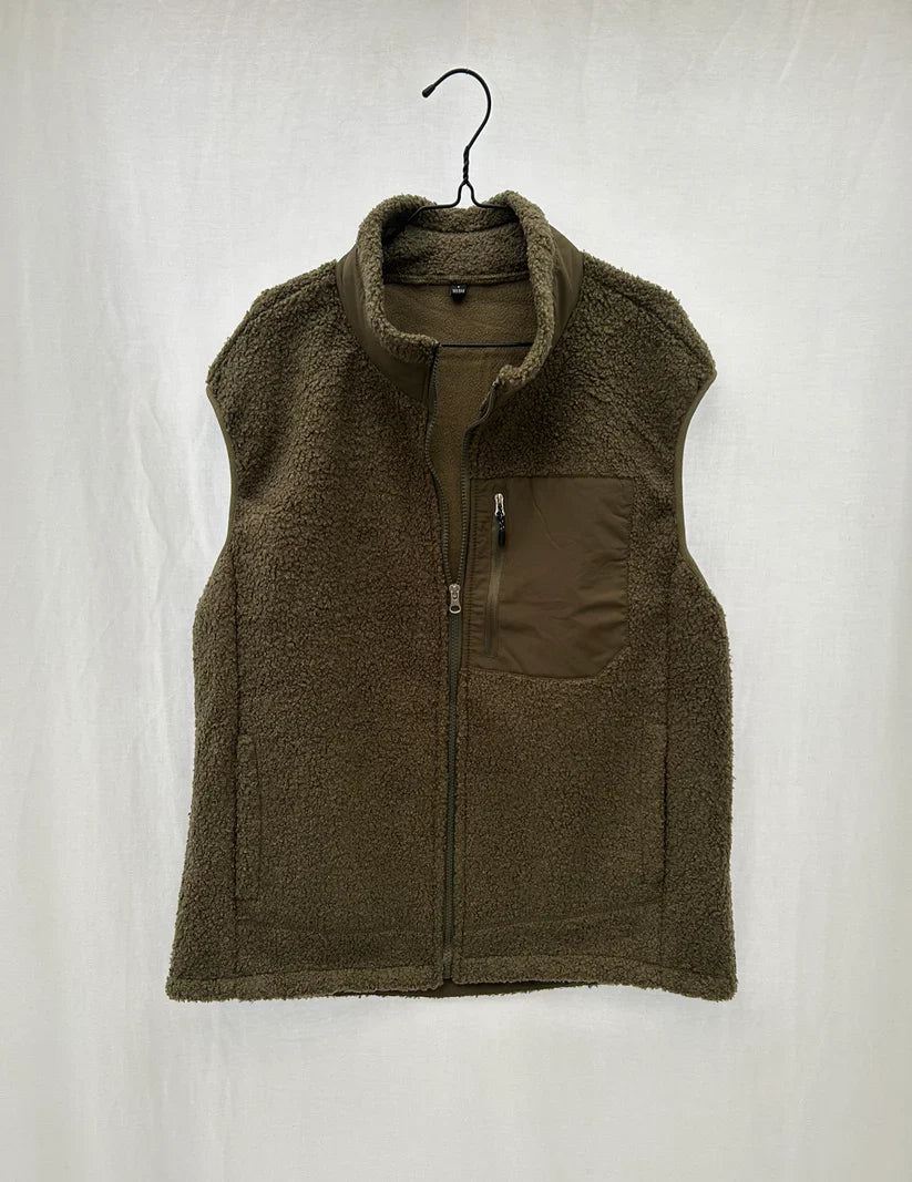 Everyday Polar Fleece Vest for Men | Cozy Layer Over Shirt or Hoodie