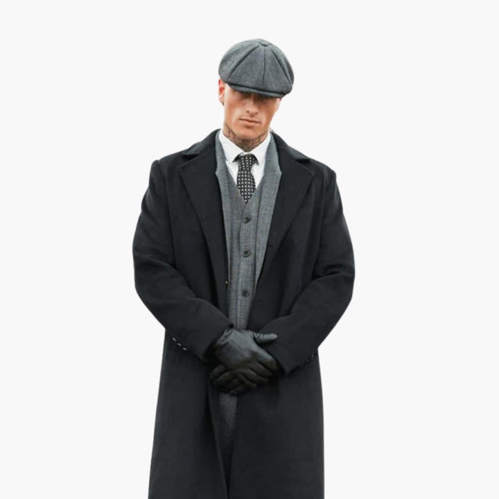 Men’s Winter Gloves | Snap-Closure Leather Style