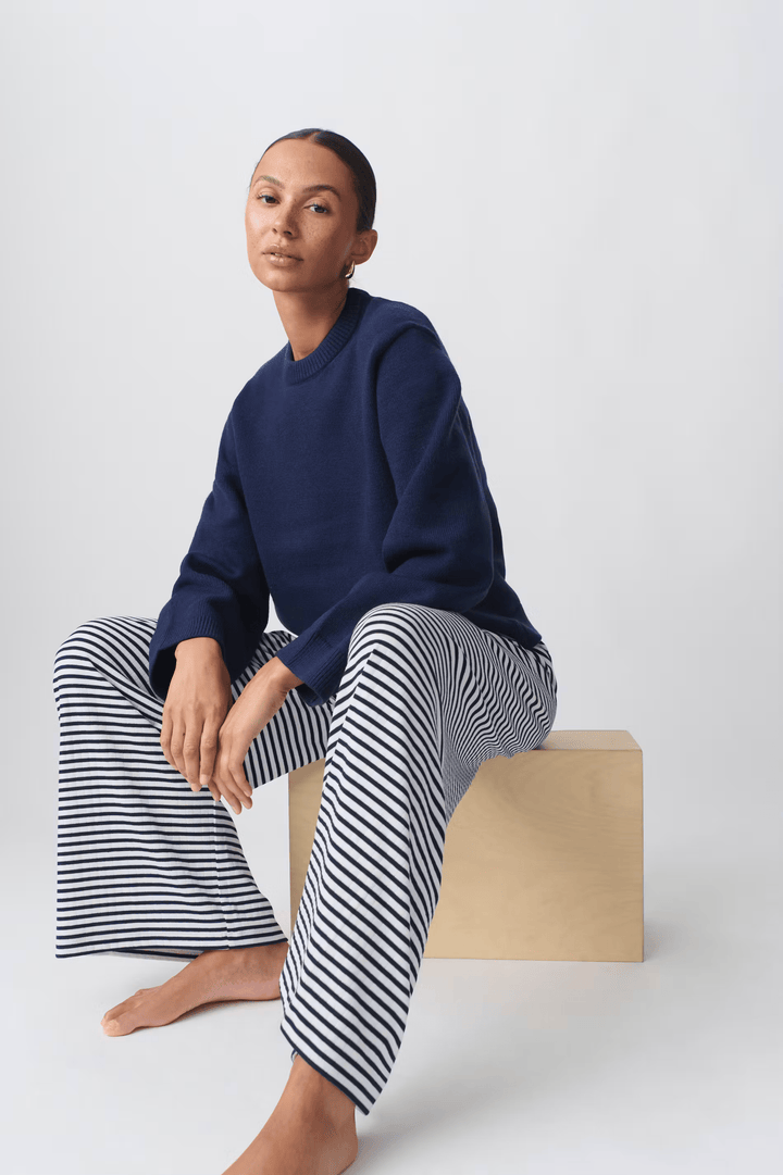 Zaria | Women’s Comfortable Striped Loose-Fit Pants