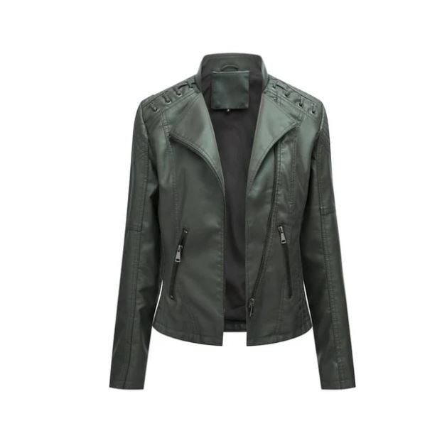 Leather Jacket for Women | Biker Style Coat