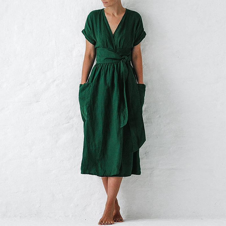 Talyra | Women’s Casual V-Neck Dress