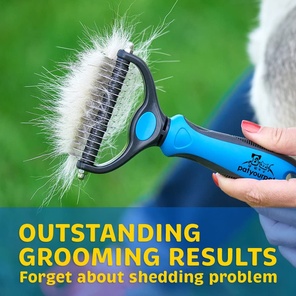Double-Sided Pet Grooming Brush