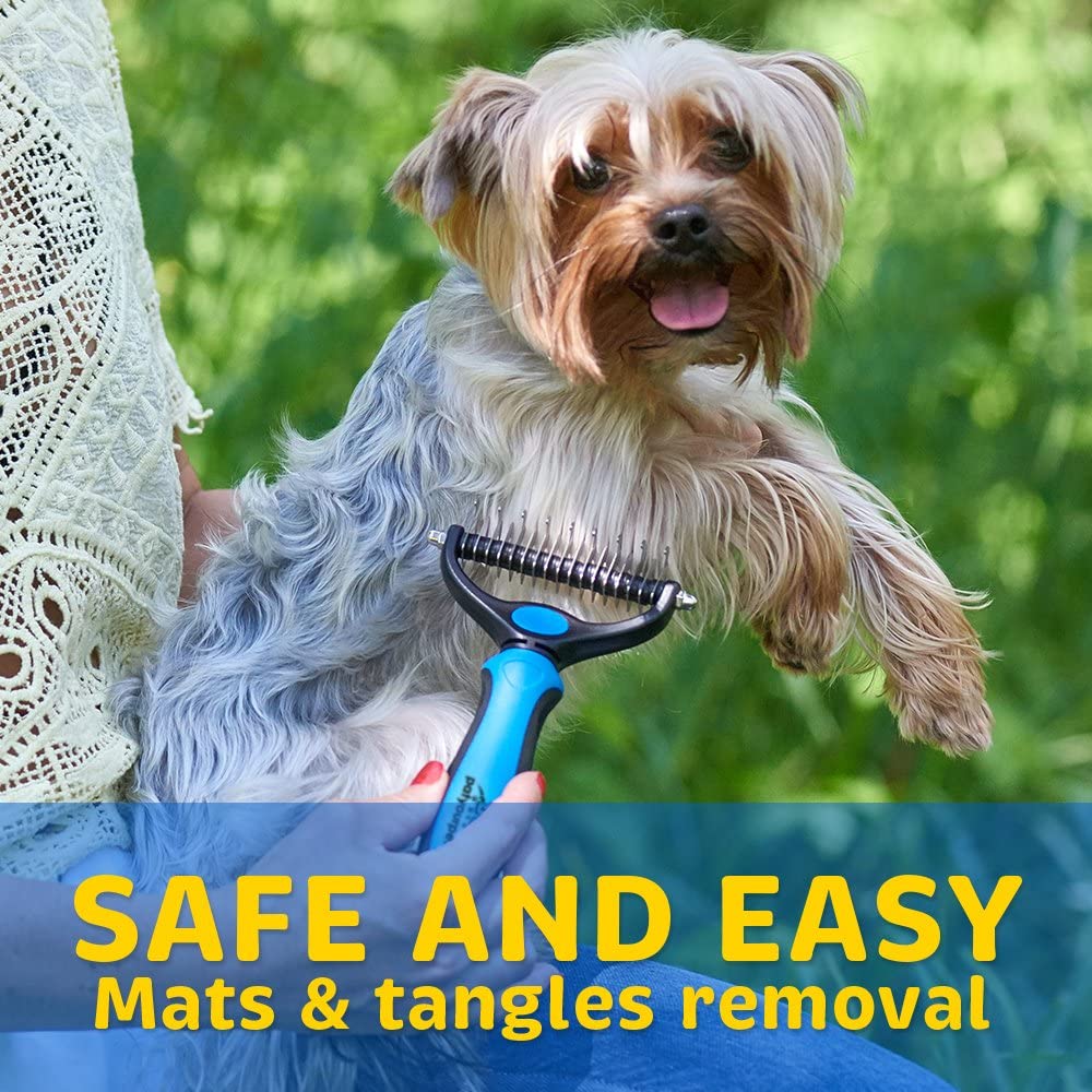 Double-Sided Pet Grooming Brush