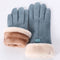 Warm Suede Gloves for Women