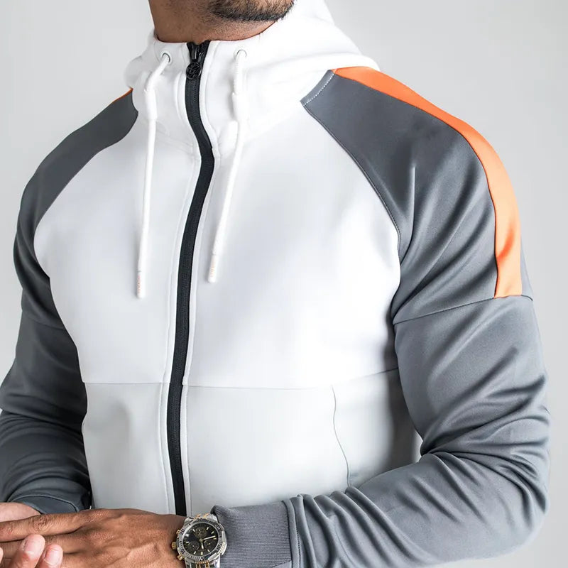 Jorren | Men’s Slim-Fit Zip-Up Jacket & Jogger Pants Set