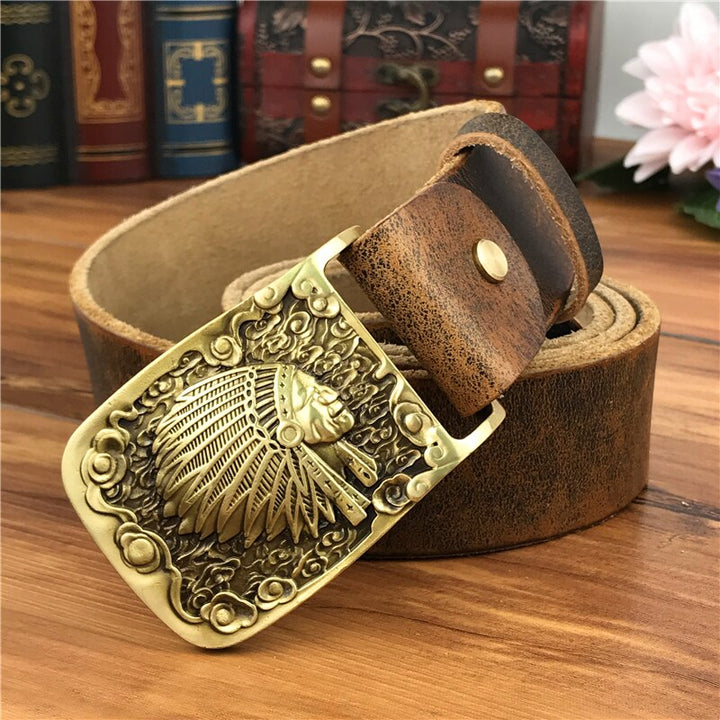 Indiana | Men’s Vintage Leather Belt