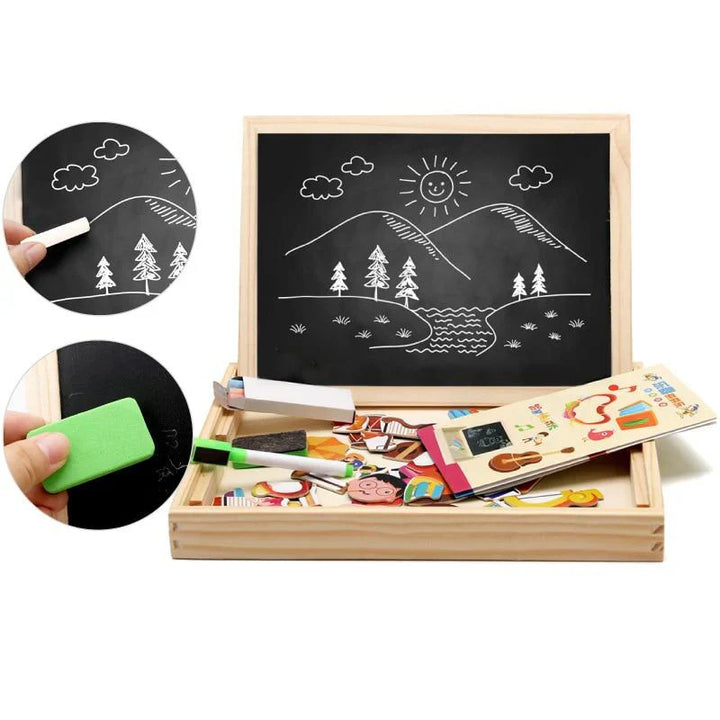 Dual-Sided Educational Toy for Toddlers & Kids