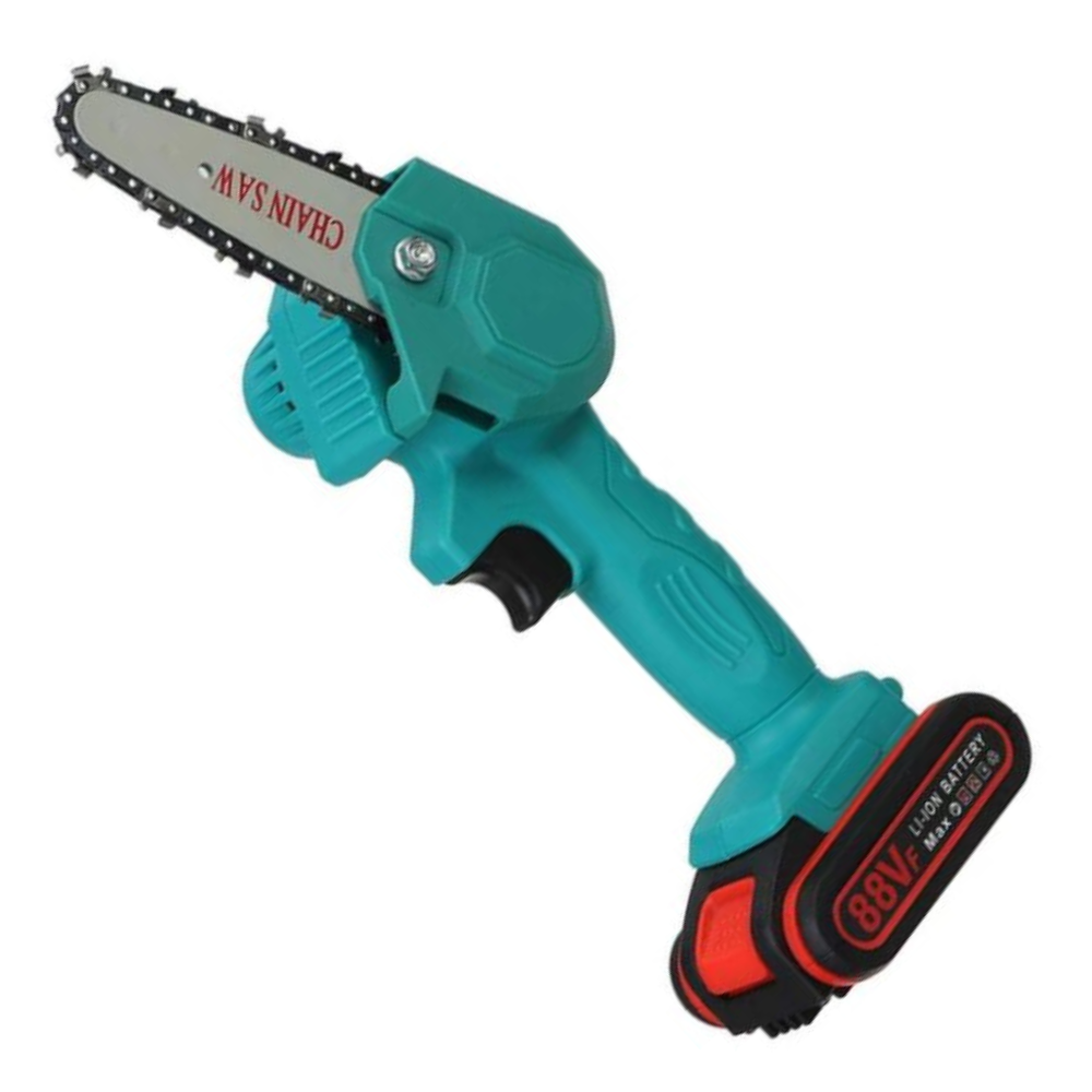 Cordless Electric Chainsaw | Battery Powered Saw for Garden & Firewood