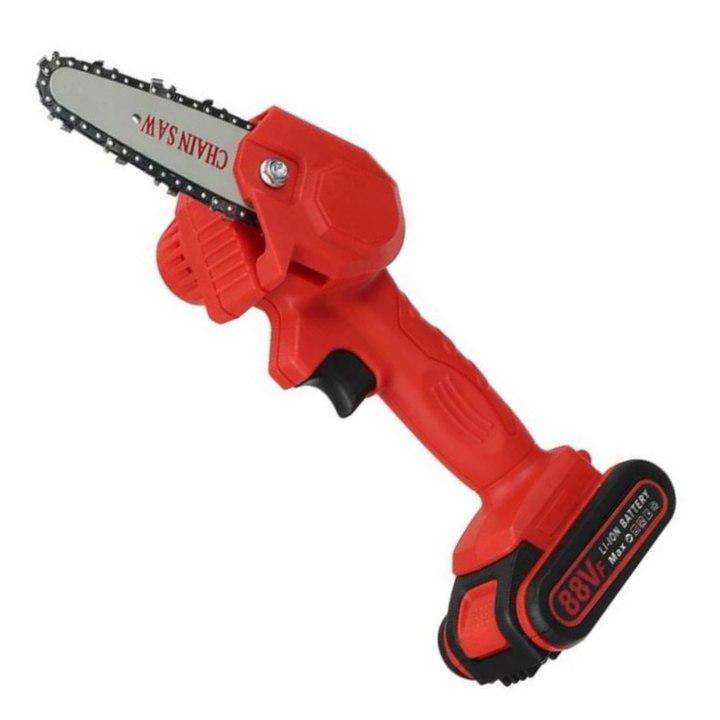 Cordless Electric Chainsaw | Battery Powered Saw for Garden & Firewood