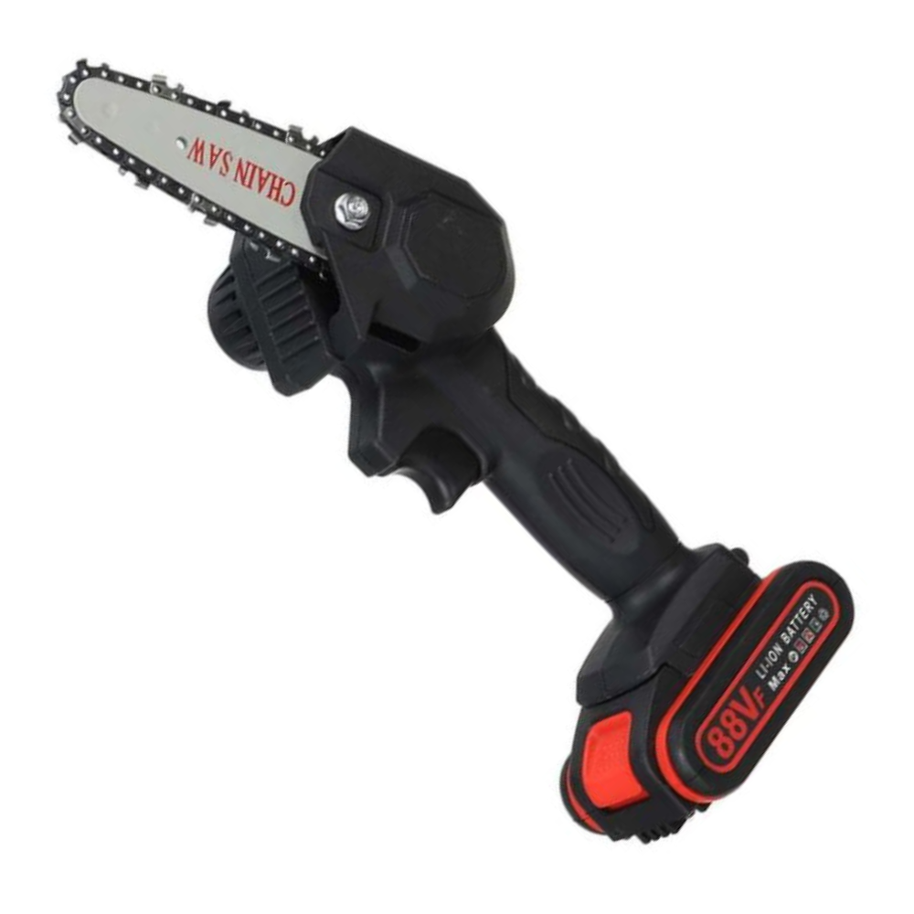 Cordless Electric Chainsaw | Battery Powered Saw for Garden & Firewood