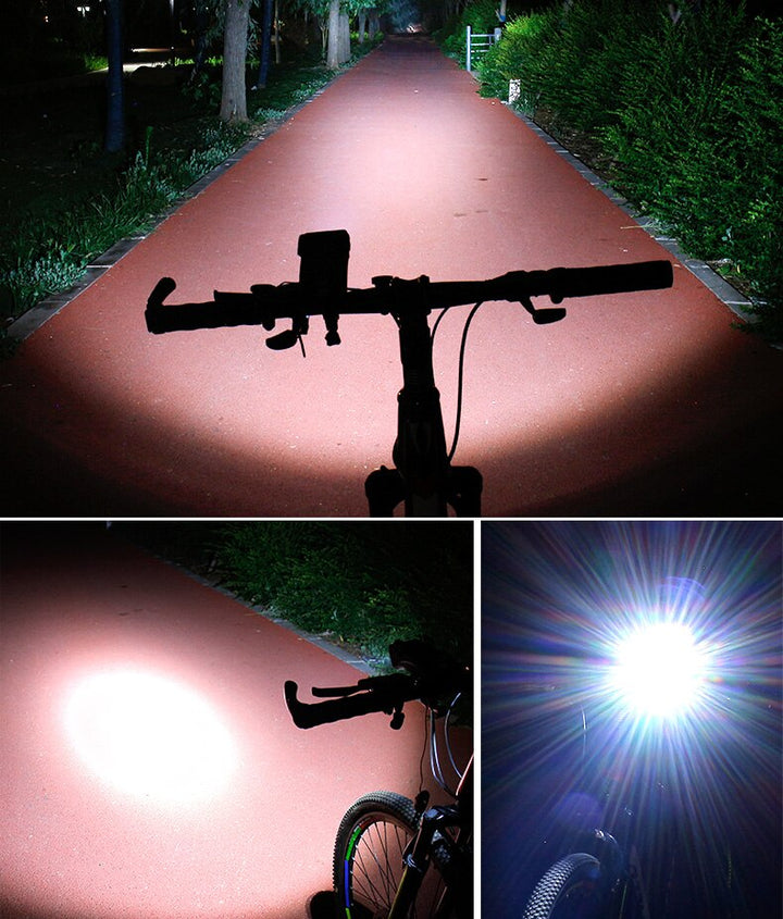Bike Mount | Bike Handlebar Phone Mount with Light & Powerbank
