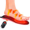 Wireless Rechargeable Heated Shoe Insoles | Electric Foot Warmers