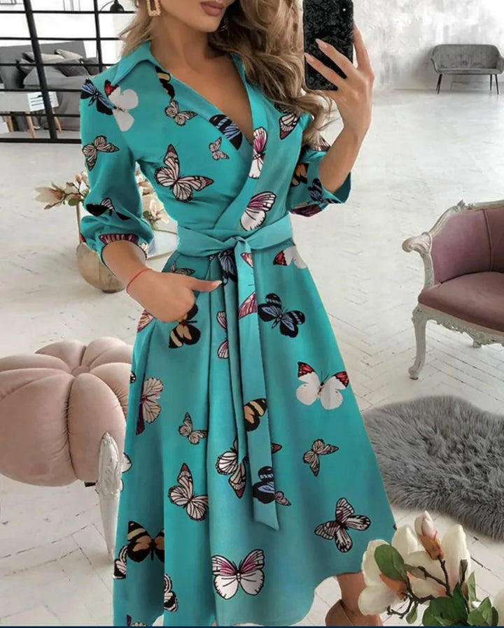 Dorelia | Elegant Wrap Dress for Women