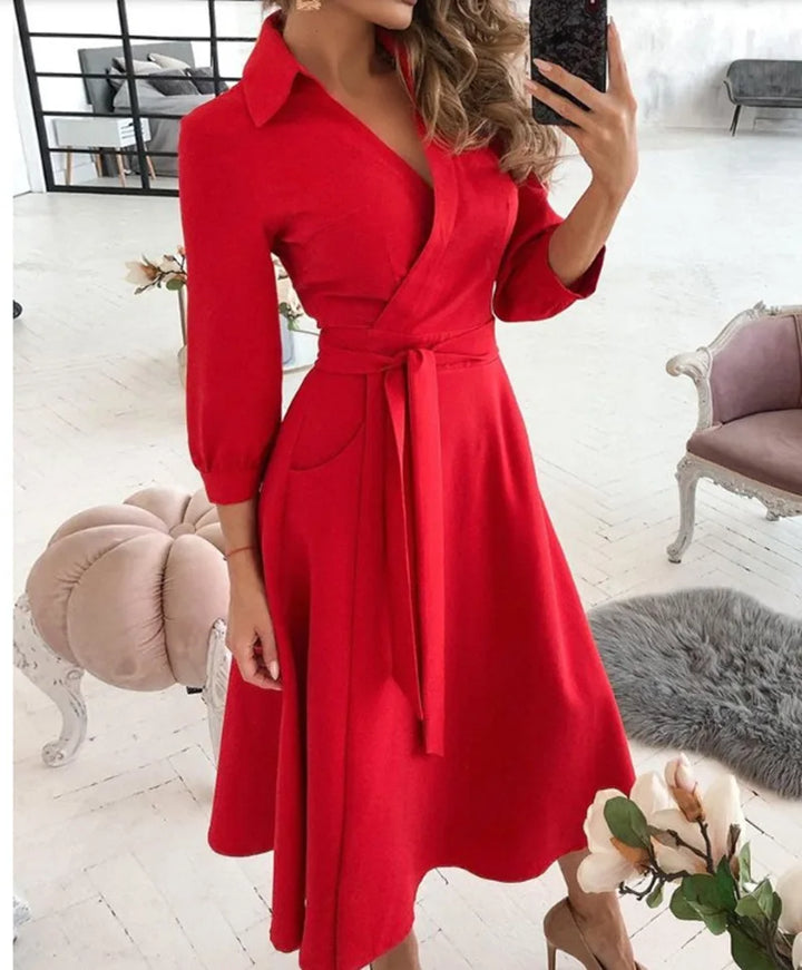 Dorelia | Elegant Wrap Dress for Women