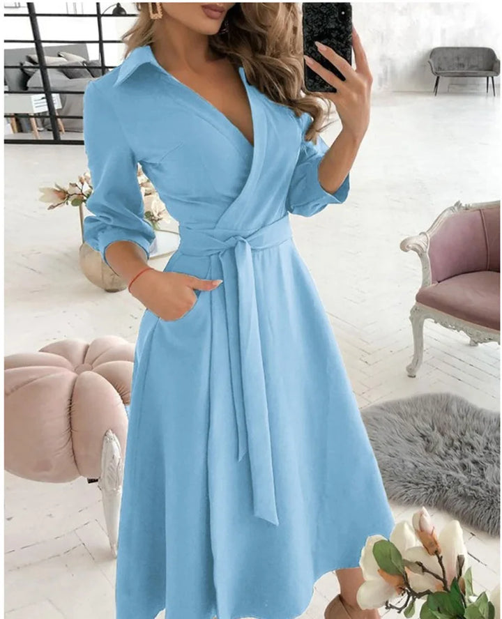 Dorelia | Elegant Wrap Dress for Women
