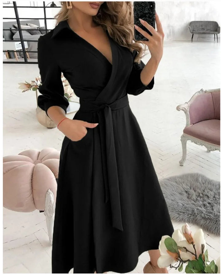 Dorelia | Elegant Wrap Dress for Women