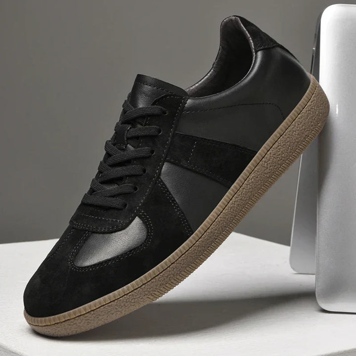 Men’s Suede Sneakers with Durable Outsole