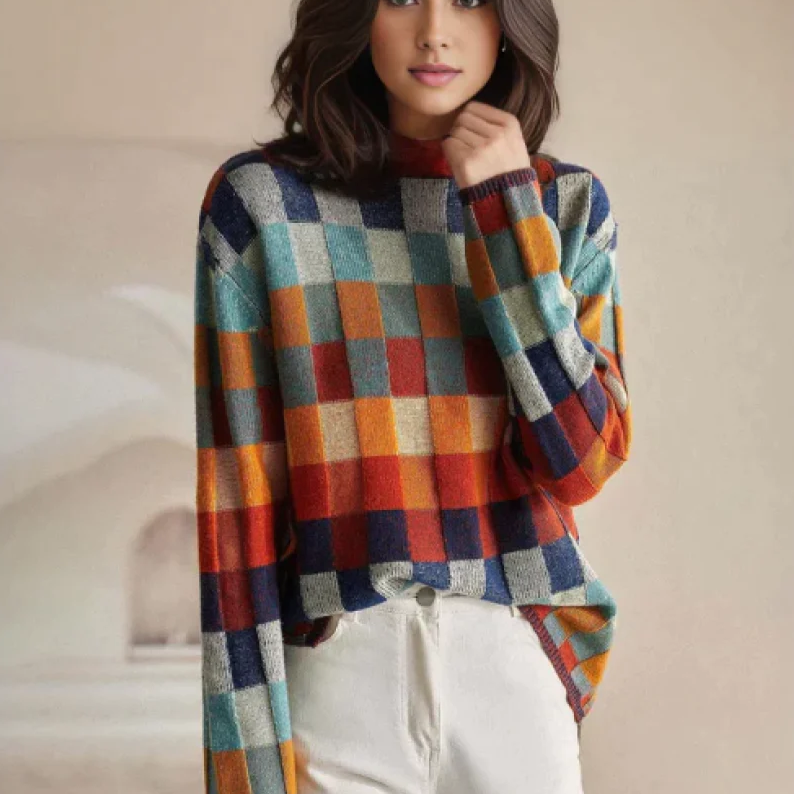 Women’s Upcycled Cashmere-Blend Sweater