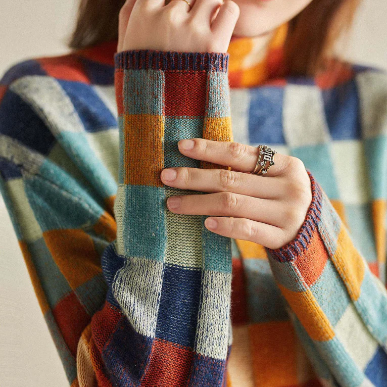 Women’s Upcycled Cashmere-Blend Sweater