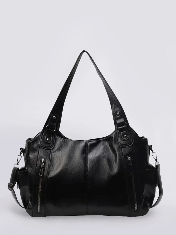 Classic Leather Shoulder Bag for Women | Casual & Formal