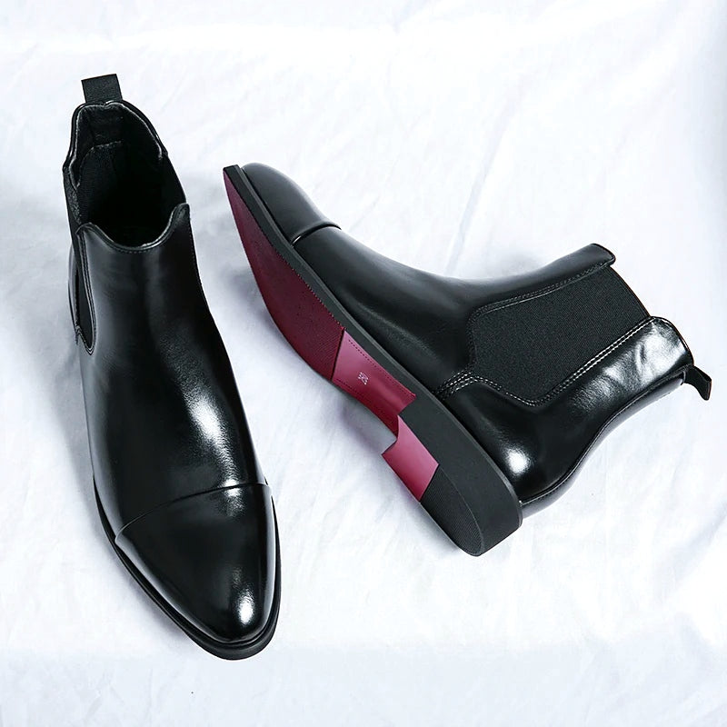 Men’s Boots | Sleek Slip-On Formal & Smart-Casual