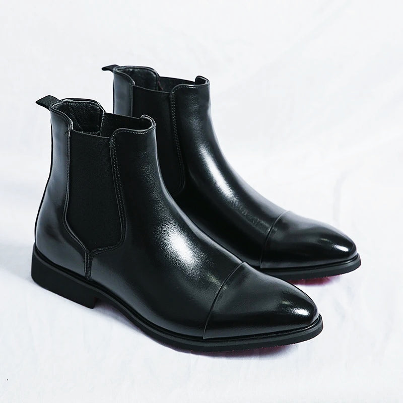 Men’s Boots | Sleek Slip-On Formal & Smart-Casual
