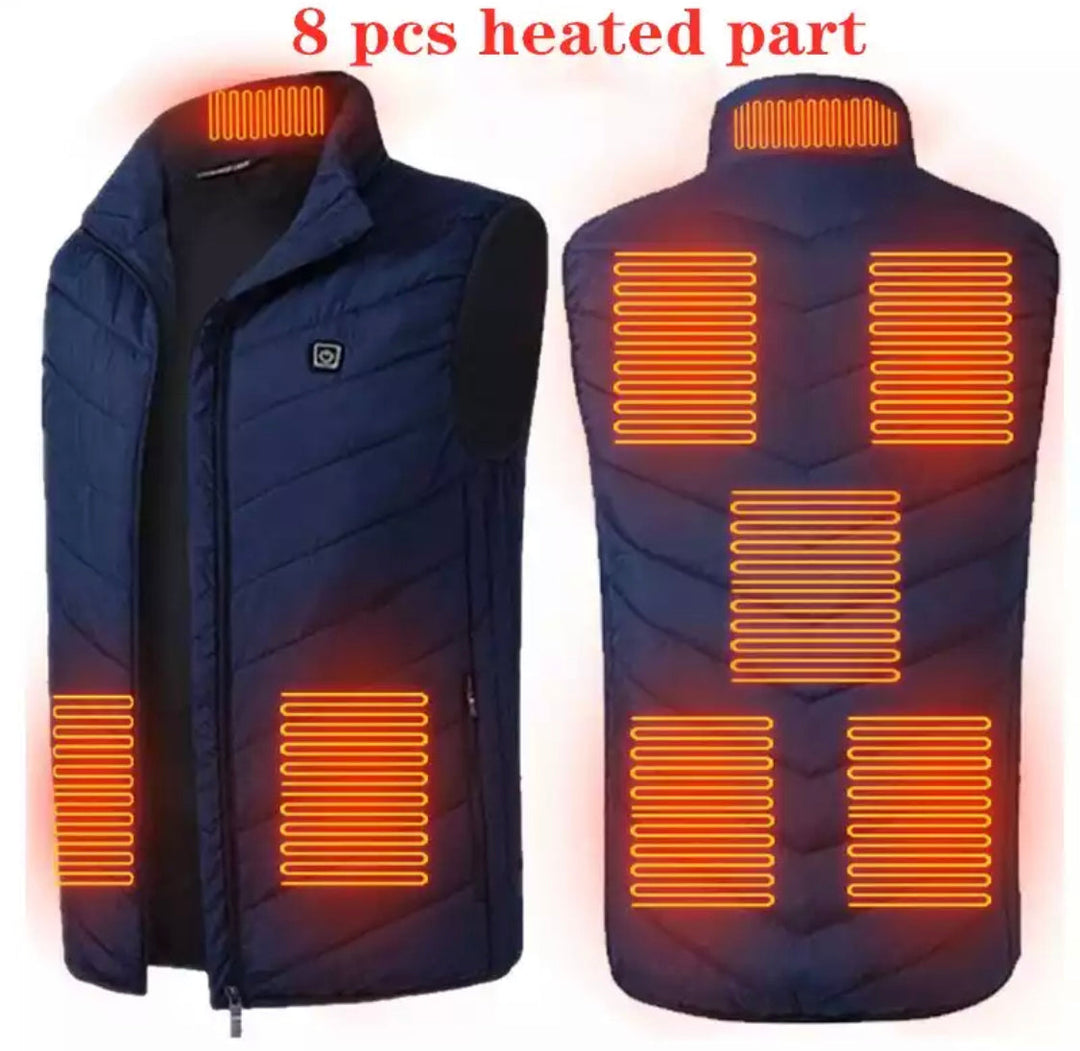 Heated Vest for Men & Women | 8 Heat Zones, Durable & Washable