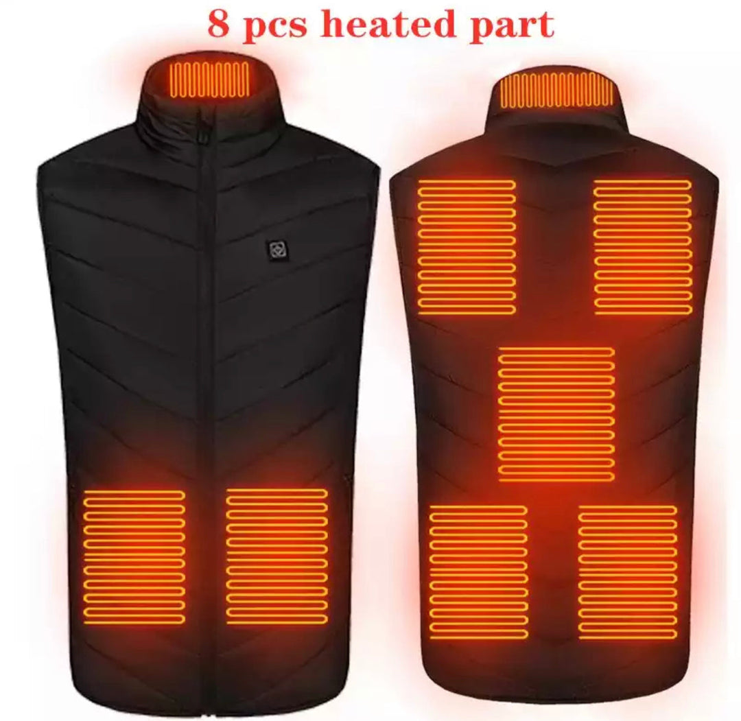 Heated Vest for Men & Women | 8 Heat Zones, Durable & Washable