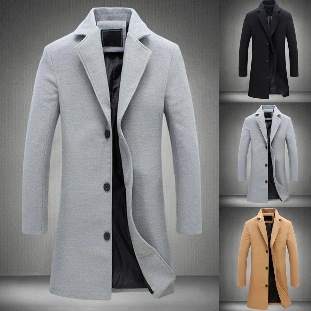 Jonas | Men's Long Insulated Winter Jacket