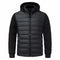 Men’s Black Hooded Cardigan Jacket
