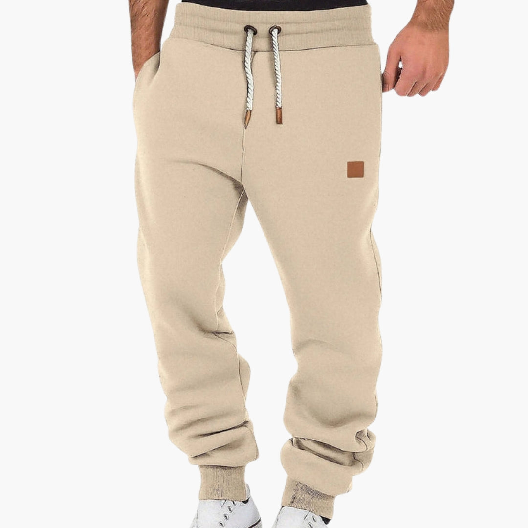 Men’s Fleece Joggers | Loose Fit Sweatpants with Elastic Waistband