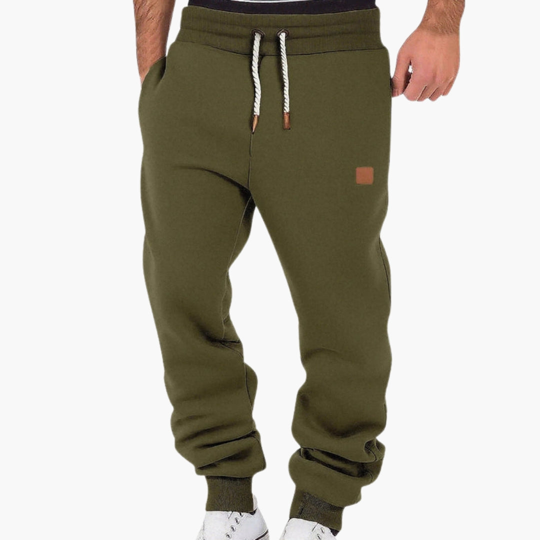 Men’s Fleece Joggers | Loose Fit Sweatpants with Elastic Waistband