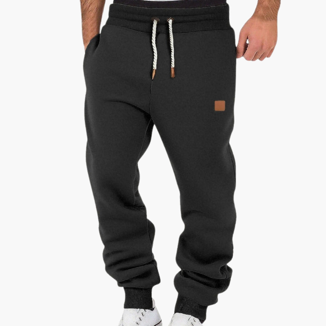Men’s Fleece Joggers | Loose Fit Sweatpants with Elastic Waistband