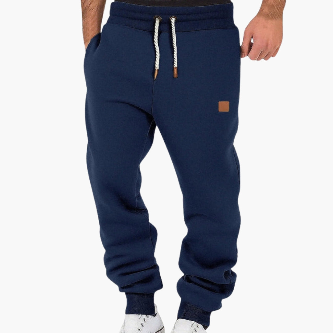 Men’s Fleece Joggers | Loose Fit Sweatpants with Elastic Waistband