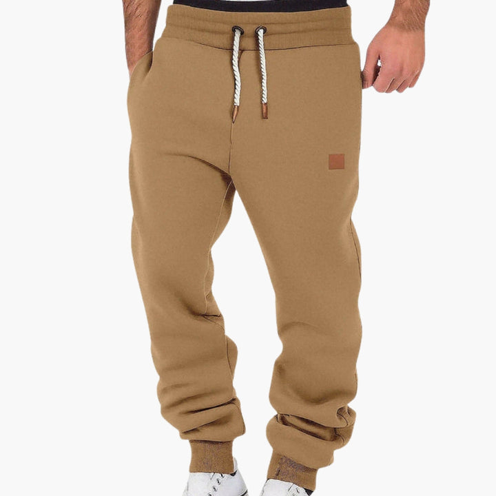 Men’s Fleece Joggers | Loose Fit Sweatpants with Elastic Waistband