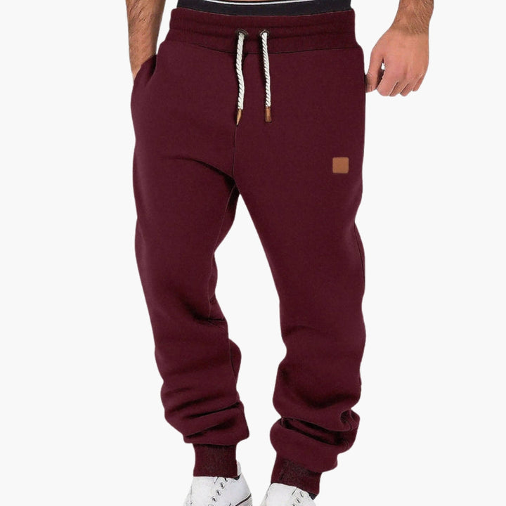 Men’s Fleece Joggers | Loose Fit Sweatpants with Elastic Waistband