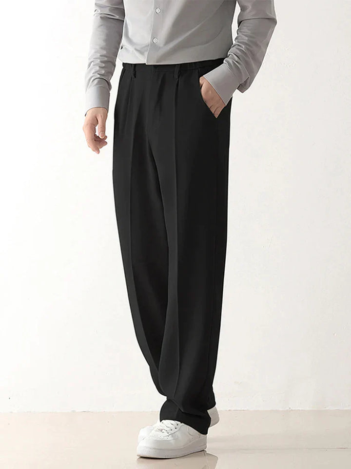 Men’s Tailored Draped Pants | Timeless Design