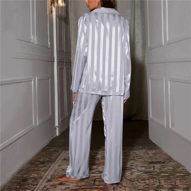 Evania | Women’s Satin Pajama Set