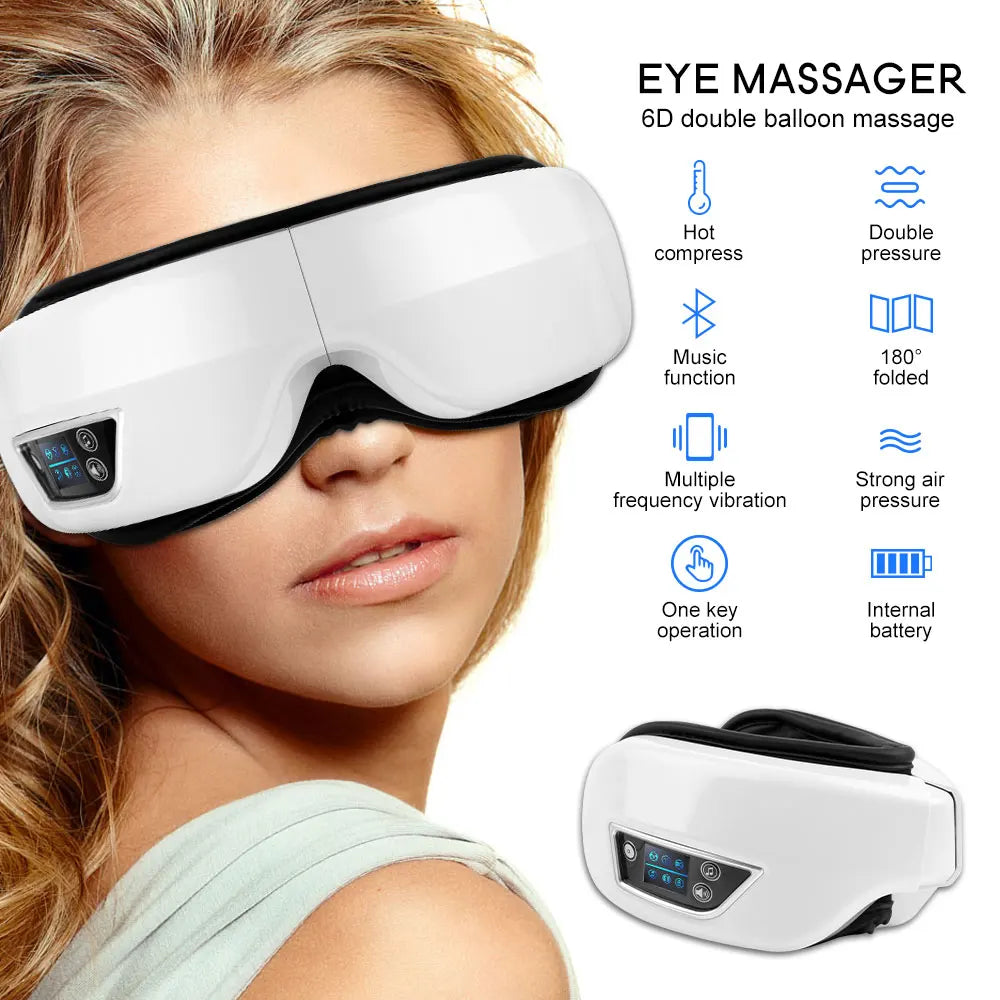 Eyeglow 6D Eye Massager | For Eye Fatigue Relief
