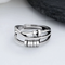 Pearl | Anti-Anxiety Ring – 925 Sterling Silver Adjustable Band for Women